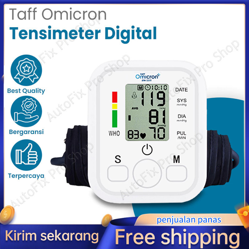 Tensimeter Digital Pengukur Tekanan Darah Akurasi Tinggi Tensimeter Digital Alat Tensi Darah Penguku