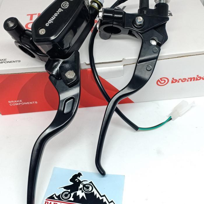 Master rem ninja cbr vixion model rcb oval tabung kaca - RCB OVAL