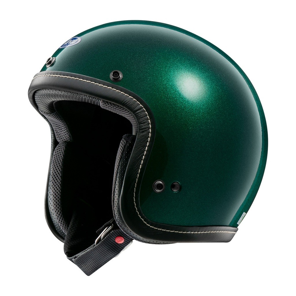 Helm Half Face  - Arai Classic Air Metallic Green
