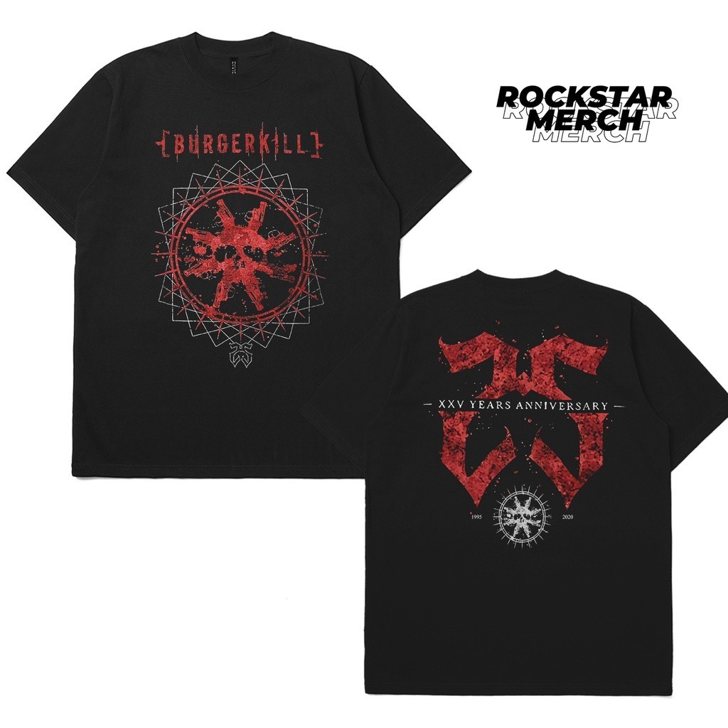T-Shirt Band Burgerkill 25th Anniversary