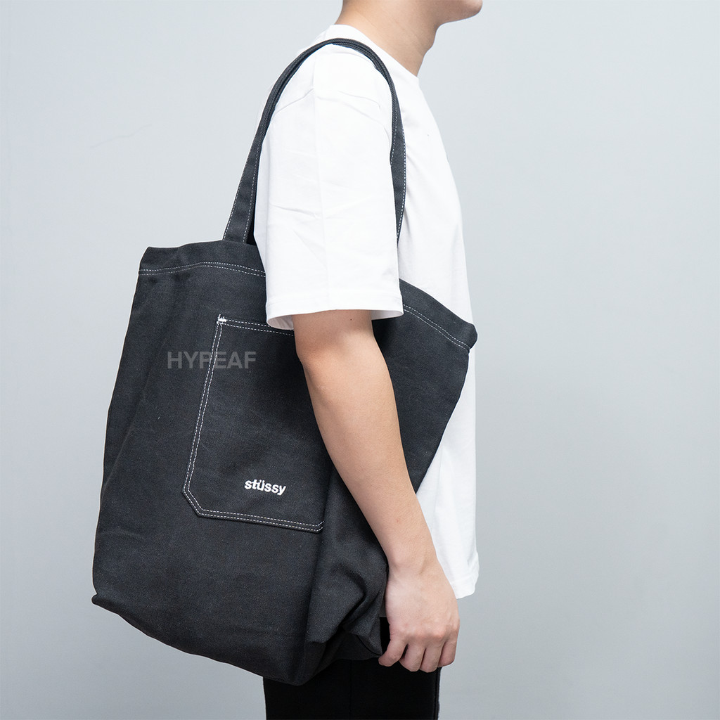 STUSSY Fazer Tote Bag Tas Tote Original