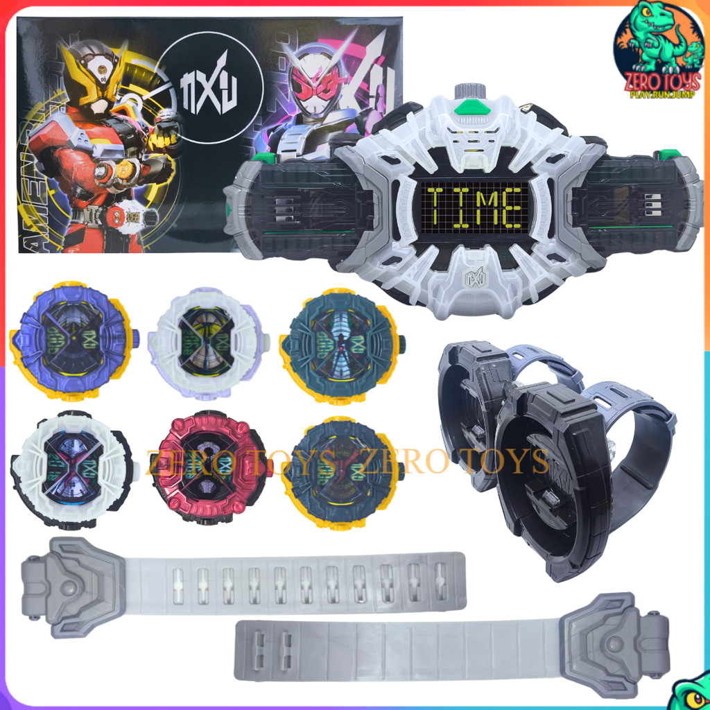 Mainan Sabuk DX Kamen Rider Zi-O Ziku Driver Ridewatch Belt
