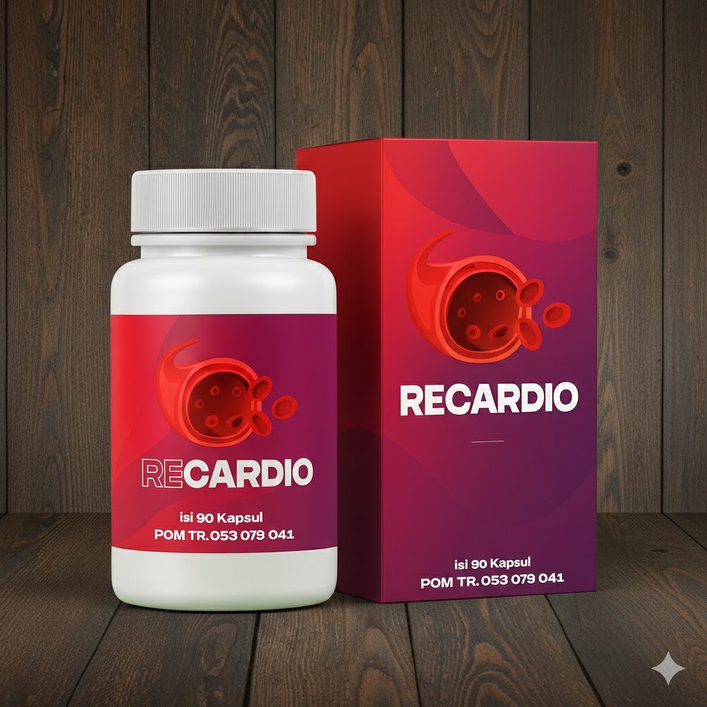 OBAT HIPERTENSI STROKE Recardio Original Obat Hipertensi BPOM HALAL RECARDIO OBAT HEPERTENSI