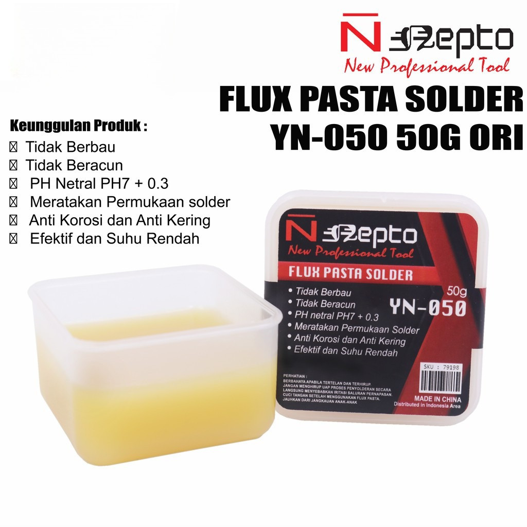 Flux Solder / Minyak Solder Nepto YN50 50g Anti Korosi