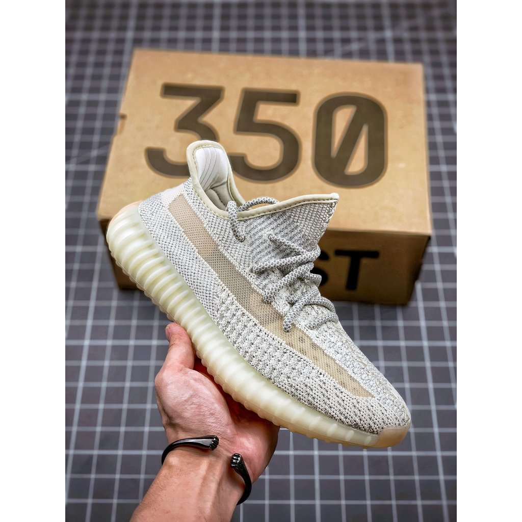 Adidas Yeezy 350 V2 Sesame Reflective Original Sepatu Valentine Hadiah Couple