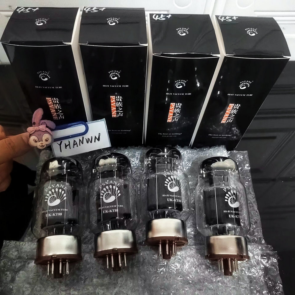 YHANWN PSVANE UKKT88 Vacuum Tube Replace GOLDLION HIFI KT88 KT88TII KT88C  KT120 6550 KT90 CV5220 Au