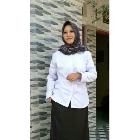 Kemeja/Baju Putih Magang,Baju Kemeja Wanita, kemeja Putih wanita, Kemeja Formal Wanita/ Baju Kantor,
