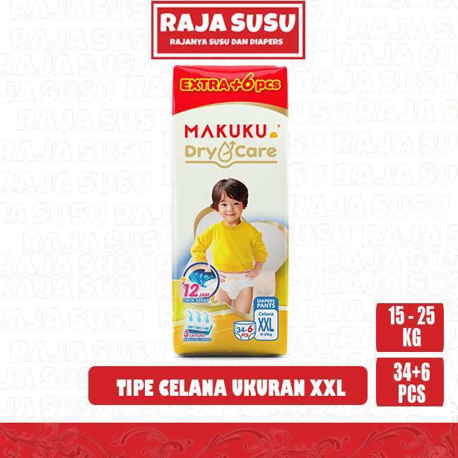 MAKUKU DRY CARE PANTS XXL34+6 - RAJA SUSU