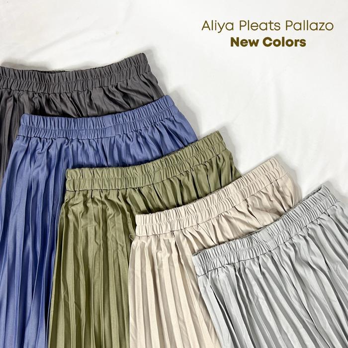 [BEST SELLER] AHHA Hijab - Aliya Pleats Pallazo