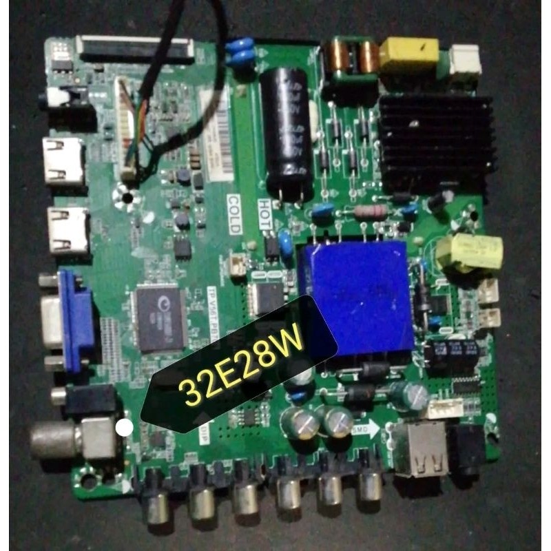 32E28W - Mb - Mainboard - Motherboard - Mobo - Micom - Modul - Mesin Tv LED Coocaa 32E28W - 32E28
