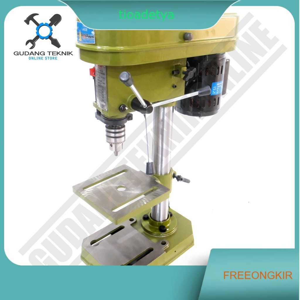 Mesin Bor Duduk 13mm WESTLAKE ZHX-13-I ORI 1phase / Bench Drill 13 mm WESTLAKE ZHX13-I Asli
