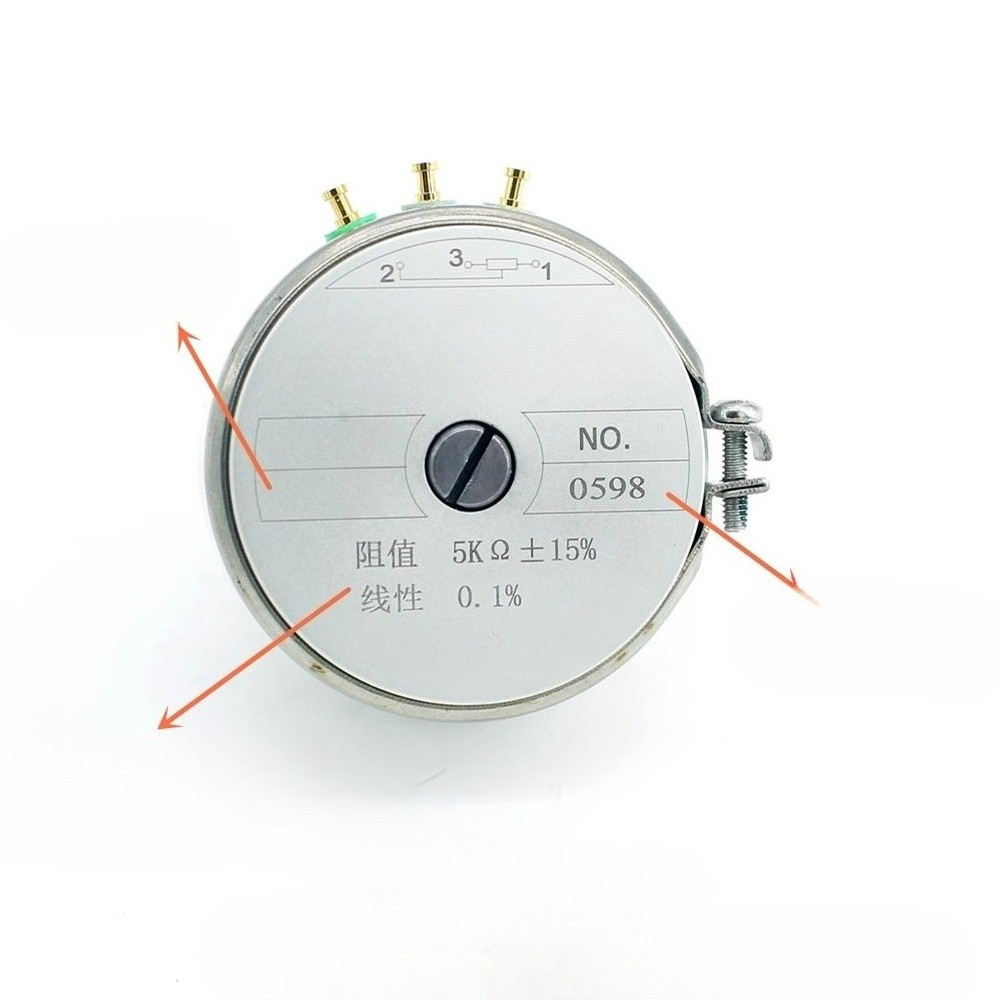 WDD35D 4 Conductive Plastic Potentiometer 0 1 Angular splacement Sensor 1K2K5K10K