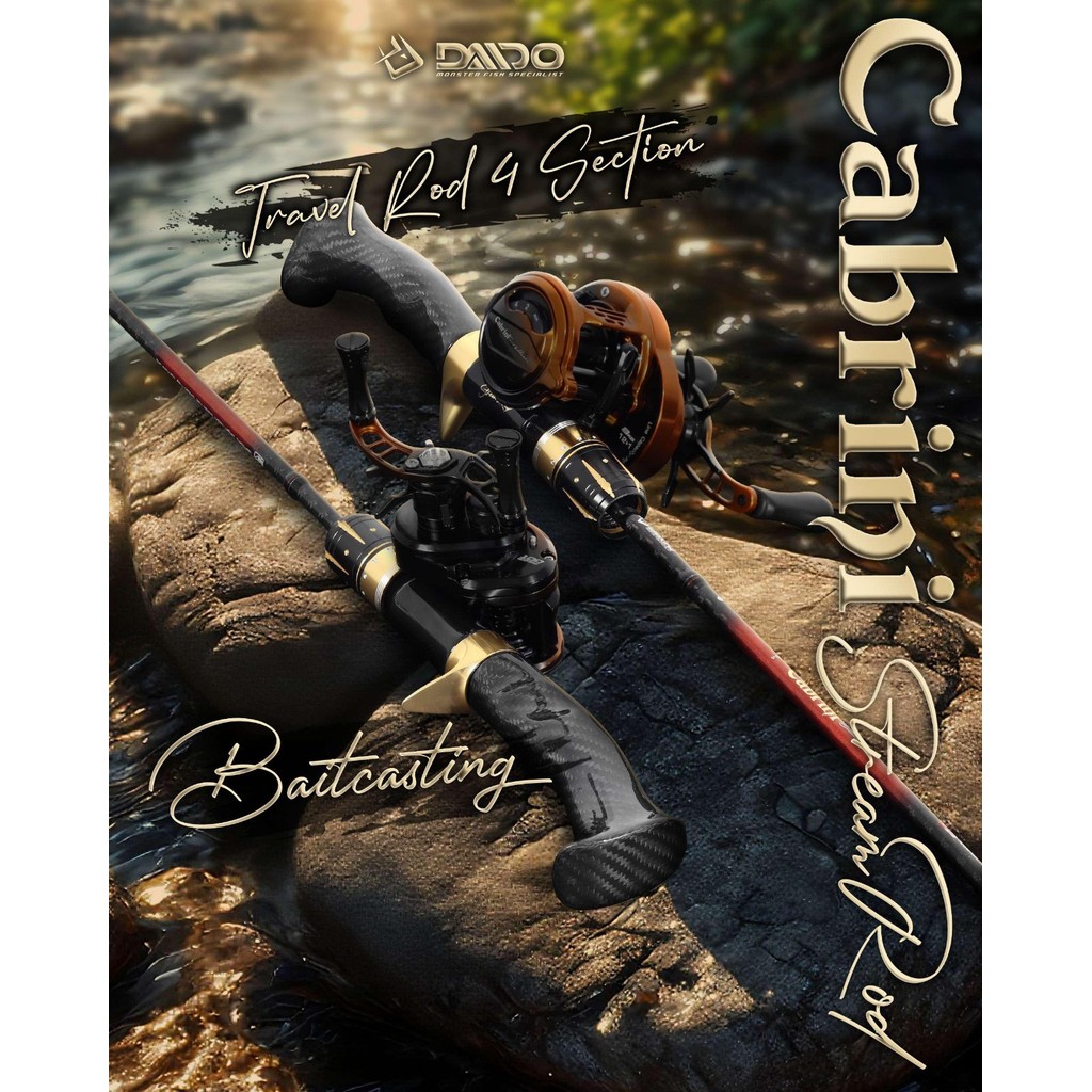 Daido - Joran Cabrini BC Stream Rod / Waderan / Travel Rod