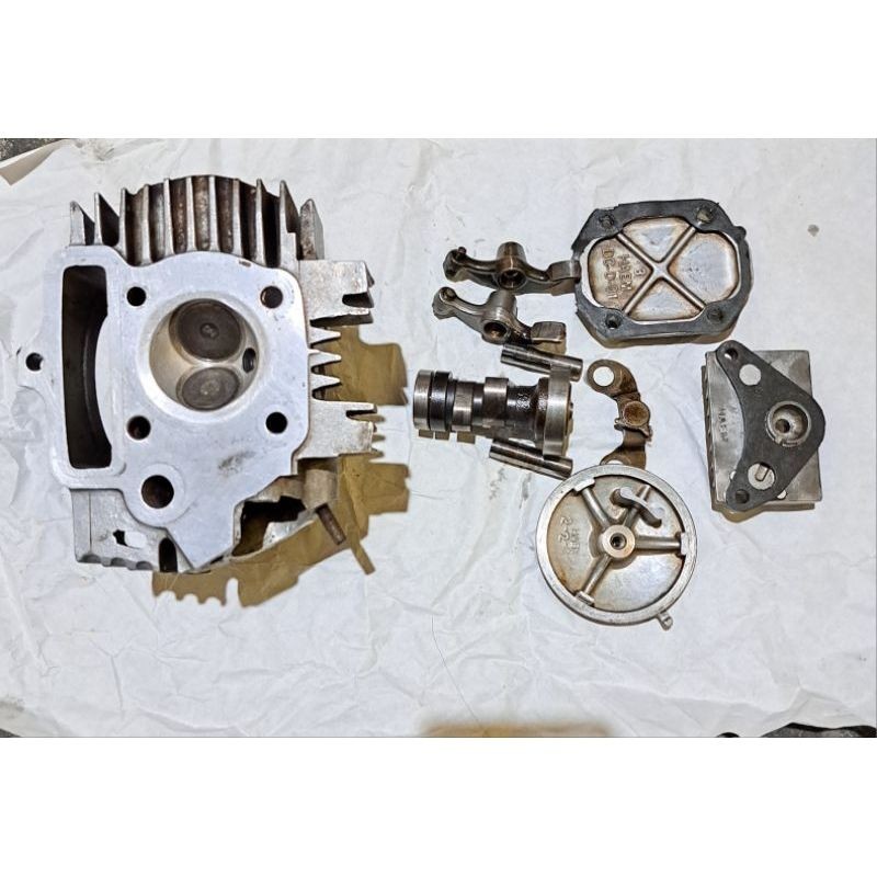 Cylinder Head Silinder Head Blok Kop Isi  Honda Astrea Grand 800 Star Prima Legenda Supra Lama Origi