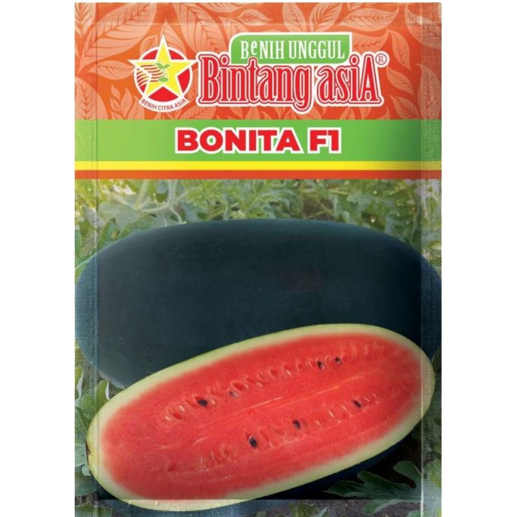 MAHAA.STORE Benih semangka BONITA F1 20 Gram Bintang Asia
