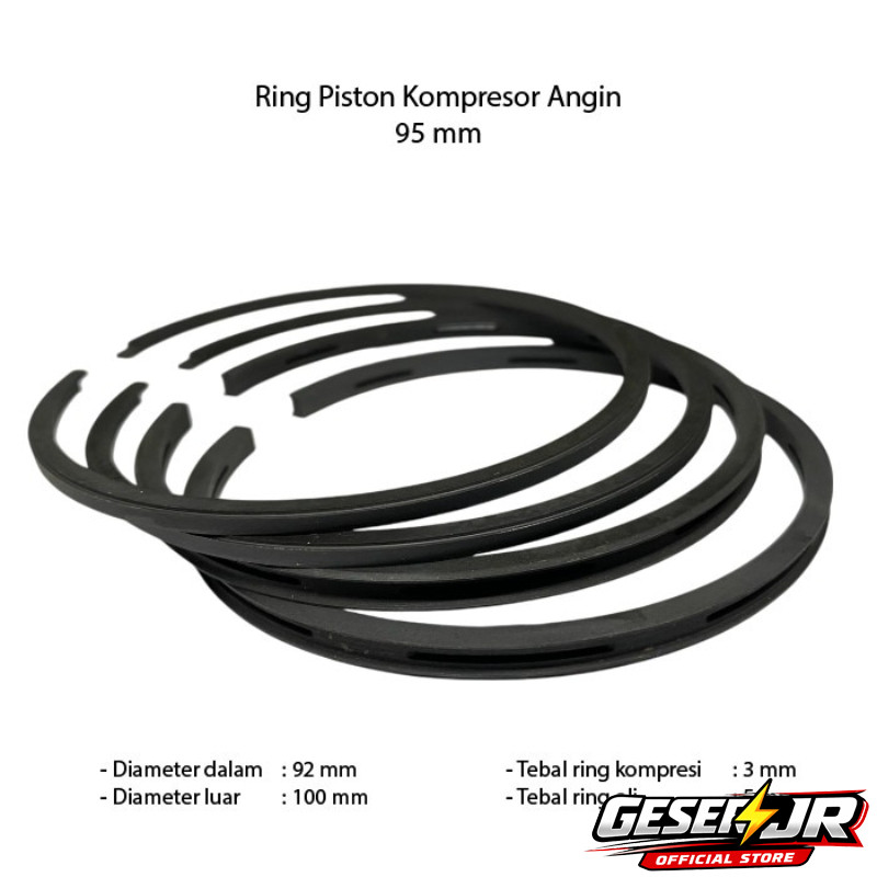 Ring Piston Kompresor Angin 95 mm Untuk Piston Diameter 95 mm