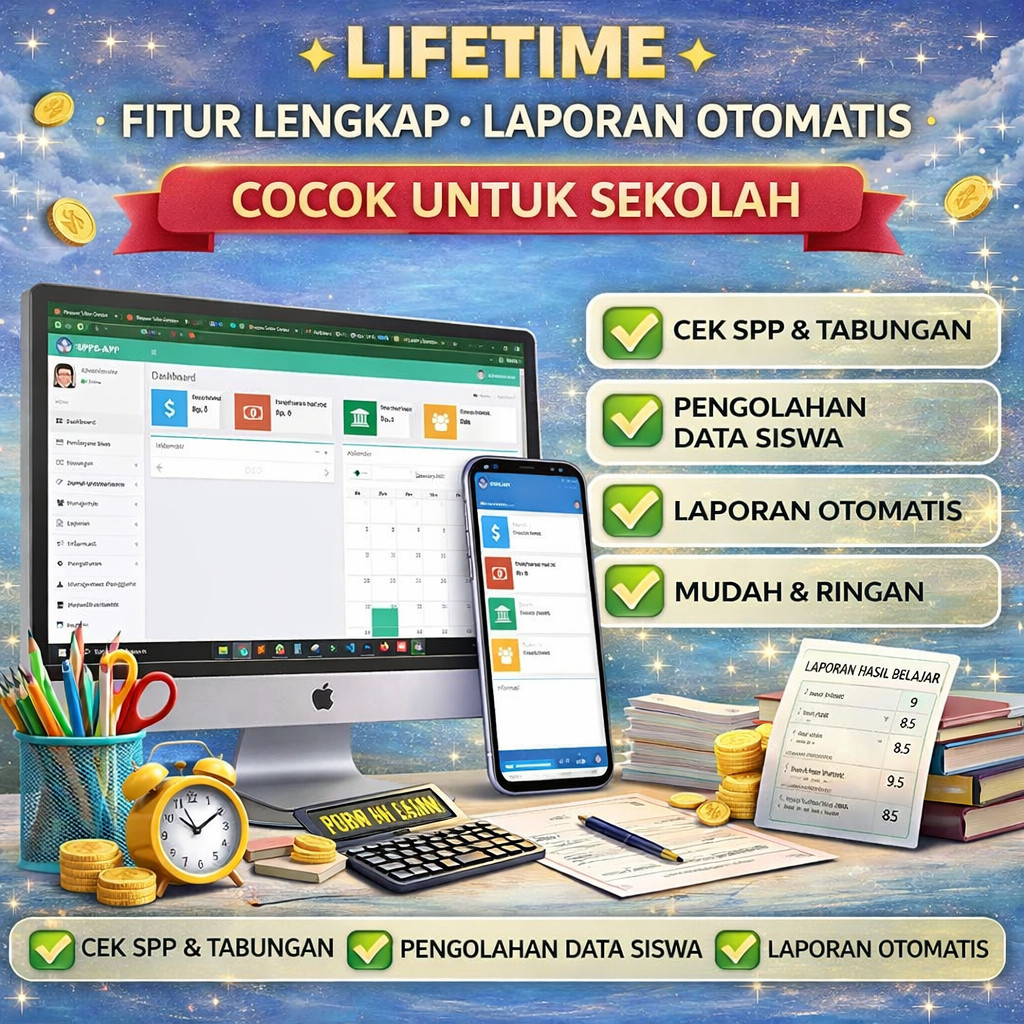 Aplikasi Pembayaran SPP Berbasis Web Dengan Framework Codeigniter