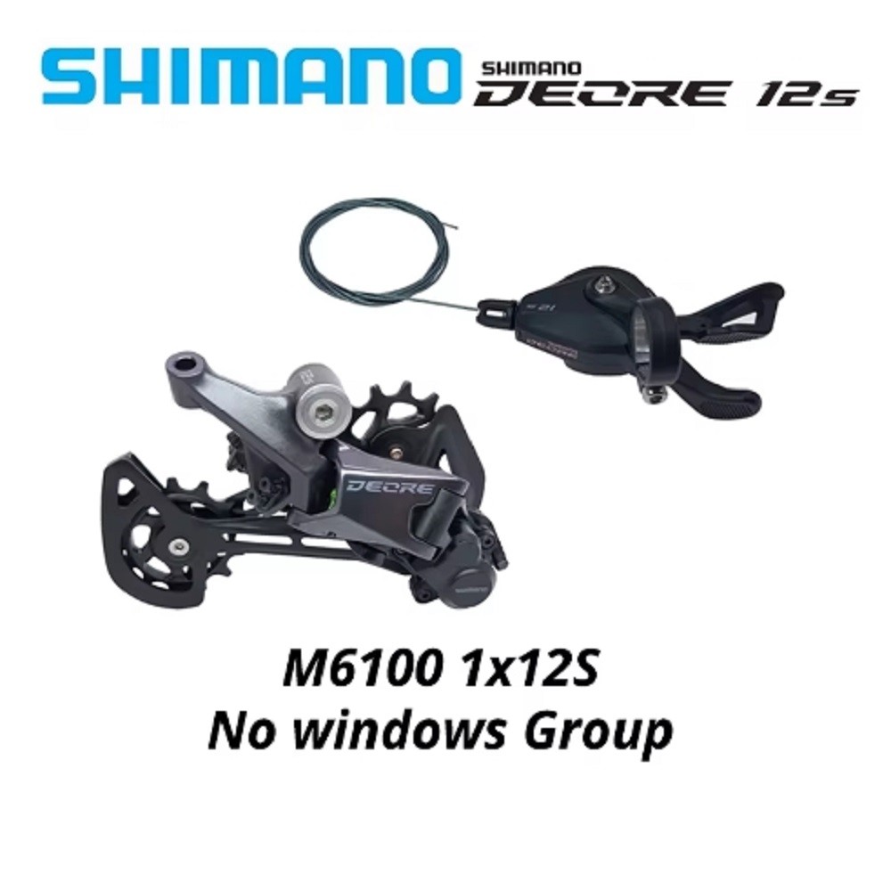 SHIMANO DEORE M6100 12s Groupset SL M6100 SHIFT LEVER RD M6100 SGS REAR DERAILLEUR 12 Speed 12V SHIF