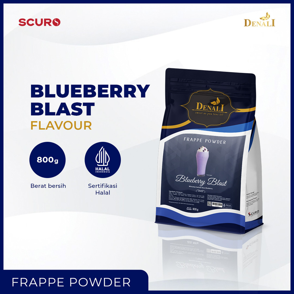 Denali Powder - Blueberry Blast Powder Minuman Bubuk