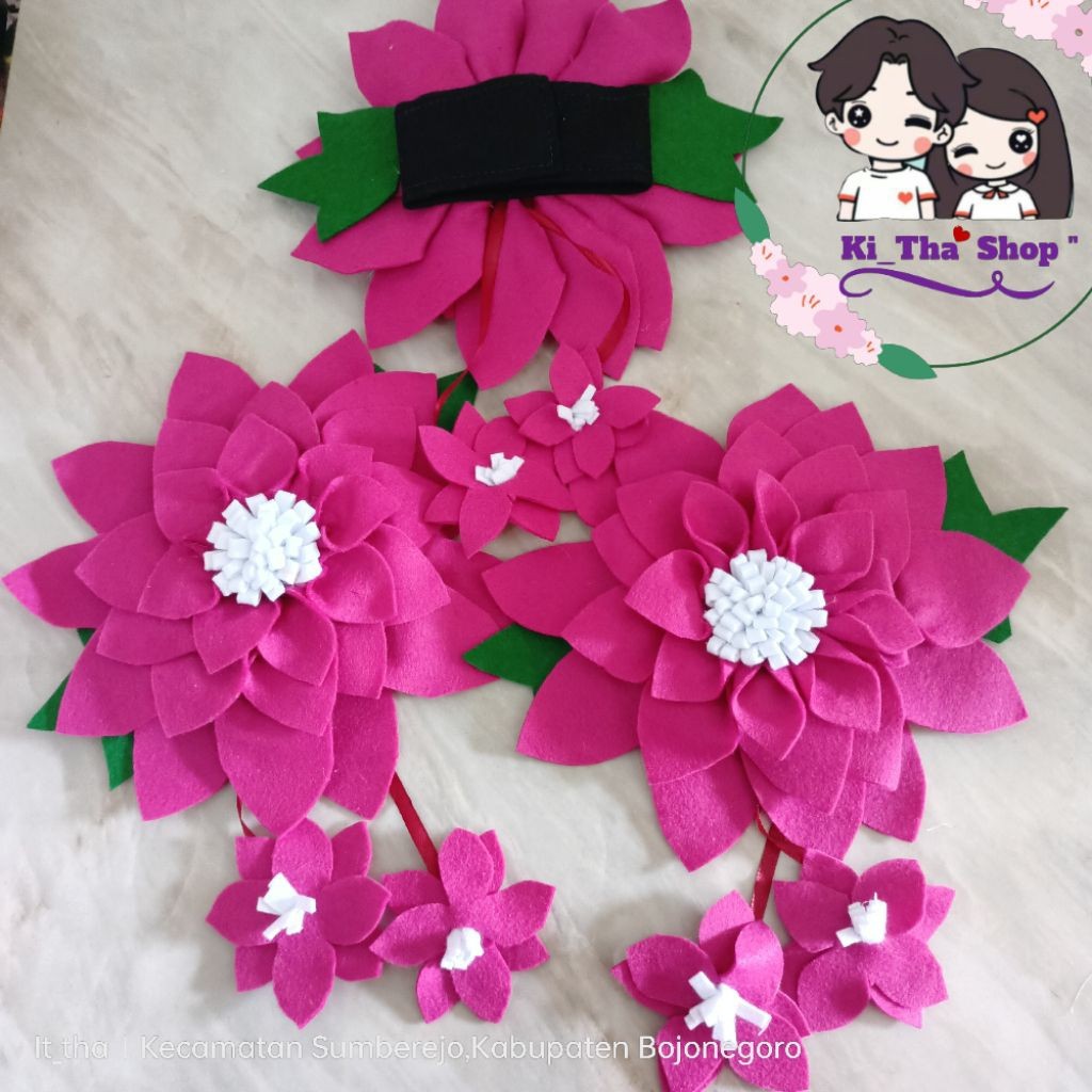 tali korden ikat gorden/ikat gorden bunga/ikat korden flanel/tali gorden