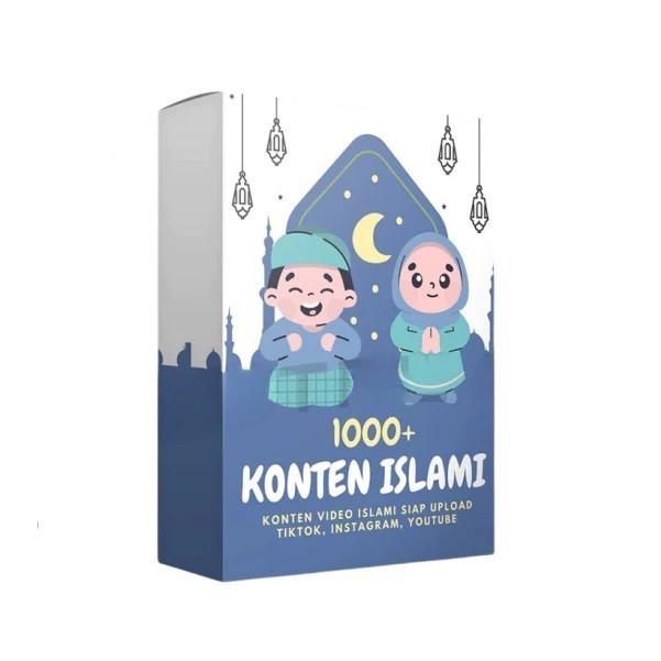 1000+ Video Konten Islami Viral Siap Upload