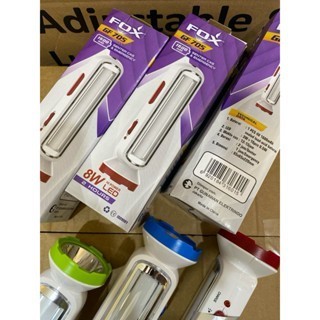 Senter Fox GF 705 / GF-705 Lampu Emergency Super Terang Senter Led Emergency Lamp Lampu Camping Pada