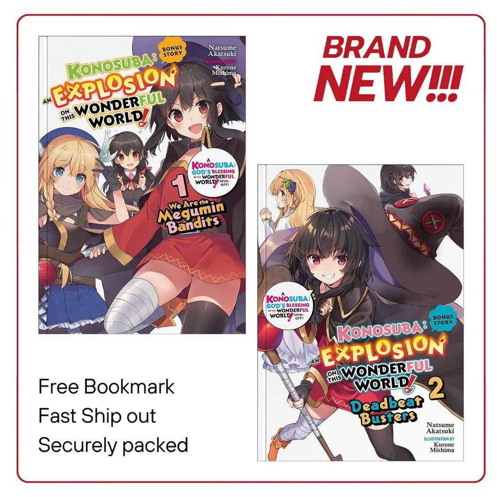 Konosuba: An Explosion on This Wonderful World Bonus Story, Vol. 1-2 ( Light Novel ) by Natsume Akat