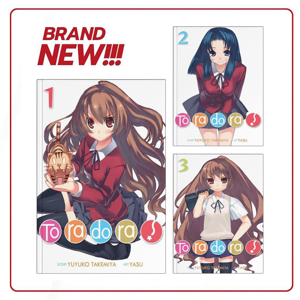 Toradora, Vol. 1-10 ( Light Novel ) by Yuyuko Takemiya (English/Indonesia)