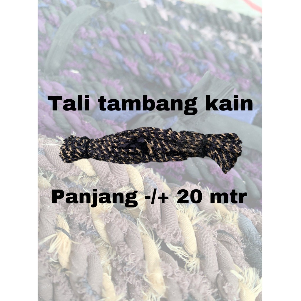 Tali Kain Perca Kuat 20 Meter Untuk Pengikat