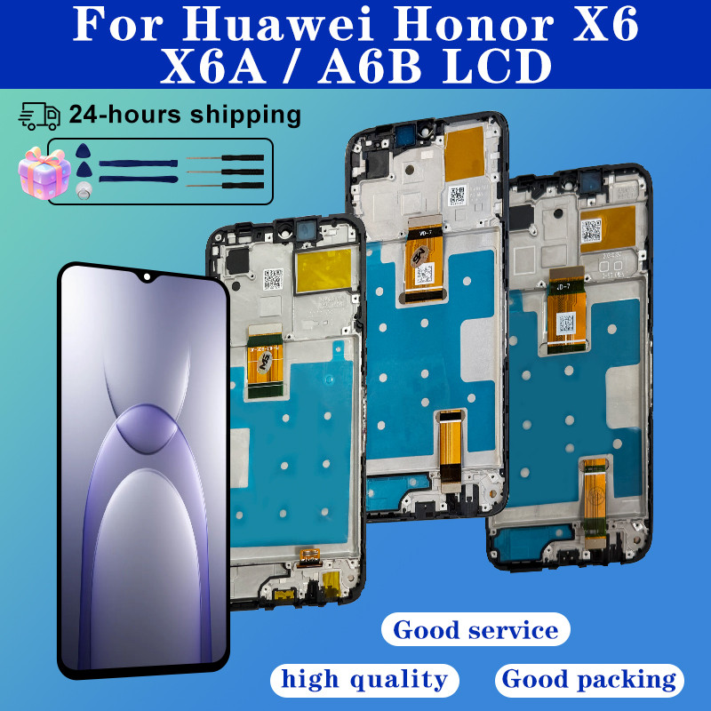 OEM For Huawei Honor X6 LCD VNE-LX1 splay gitizer Assembly For Honor X6A LCD WDY-LX1 Tou Screen X6B 