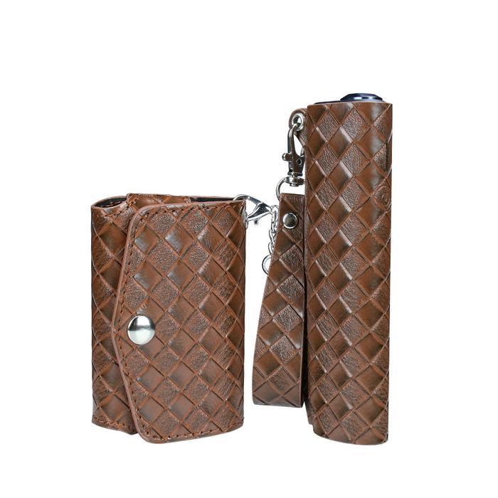 Sleeve Case and Terea Case + Strap Woven Leather for ilumaONE accessories device - Black