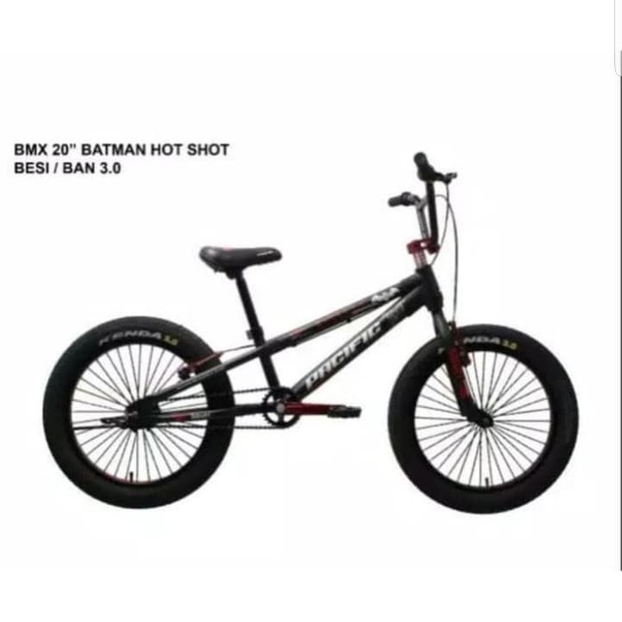 Sepeda Anak BMX 20 Pacific Hotshot Batman Ban 3.0
