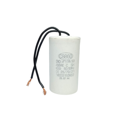 Kapasitor 30 UF 450 VAC Kompresor Angin Portable Listrik