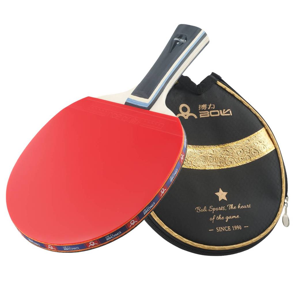 Table Tennis Racket 7 Ply Wood For PingPong Bat Paddle Long Handle Professional PingPong Racket Blad