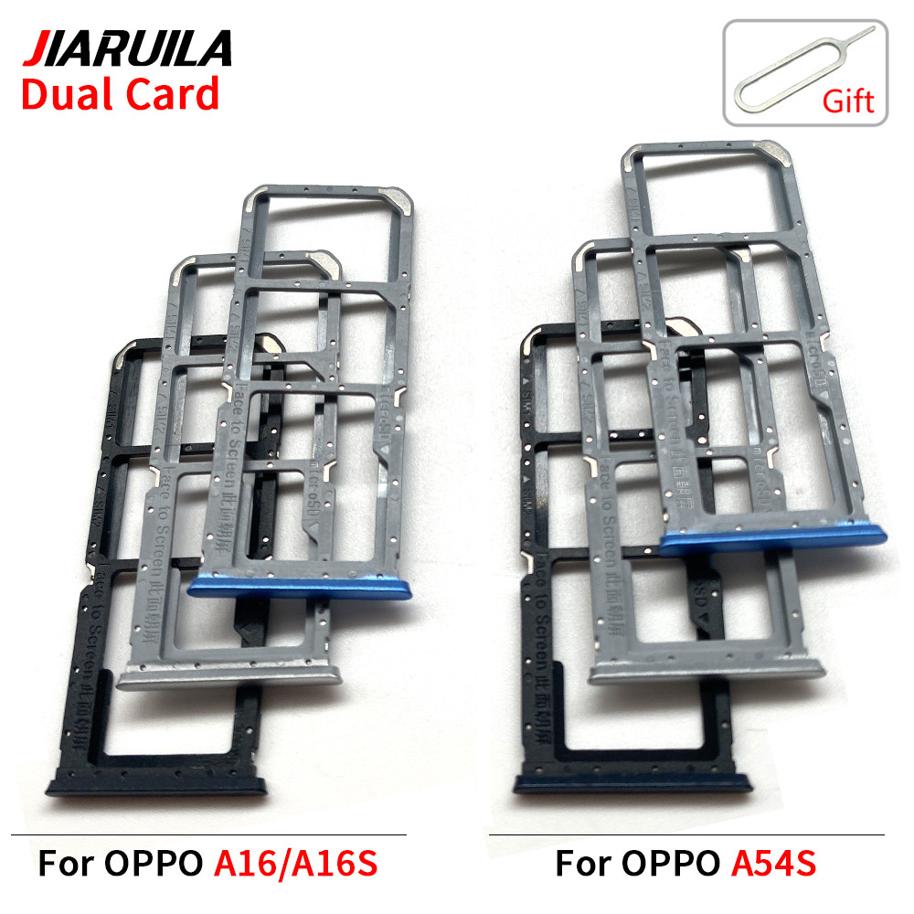 SIM Card Adapter Drawer For Oppo Sim Card Reader Holder SIM Card Tray Holder Slot For Oppo A16 A16S 