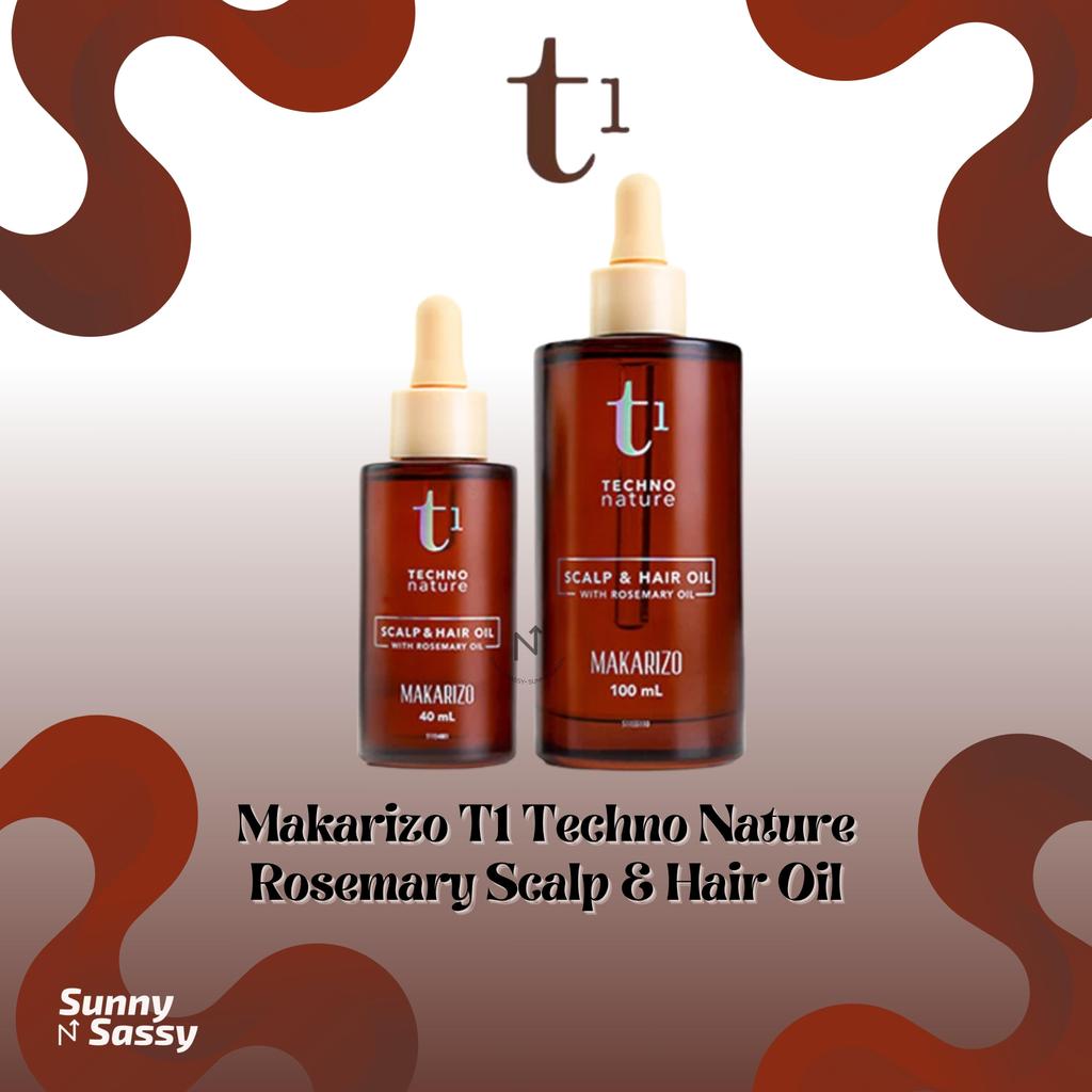 Makarizo T1 Techno Nature Rosemary Scalp & Hair Oil - Rosemary Oil