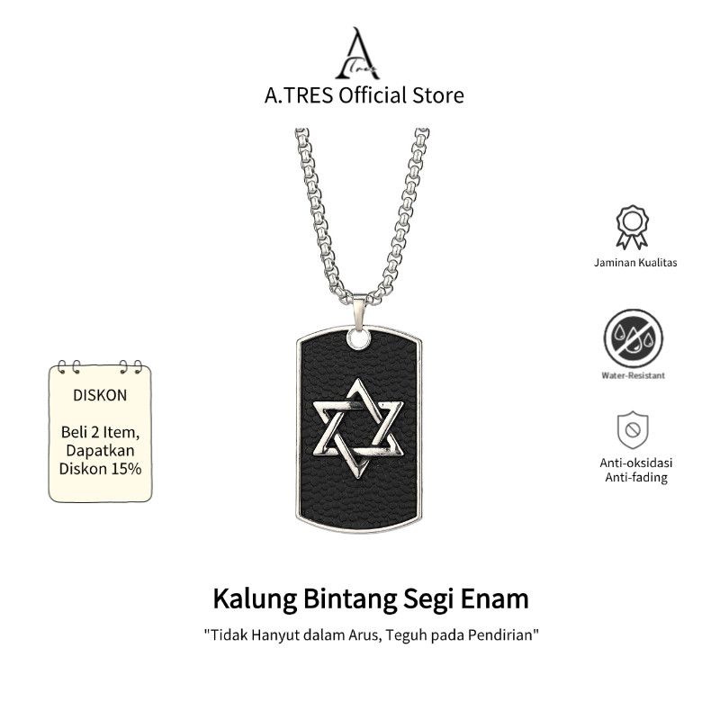 Kalung Rantai Titanium Pria Liontin Kalung Titanium Kalung Titanium Pria Kalung Titanium Kalung Pria