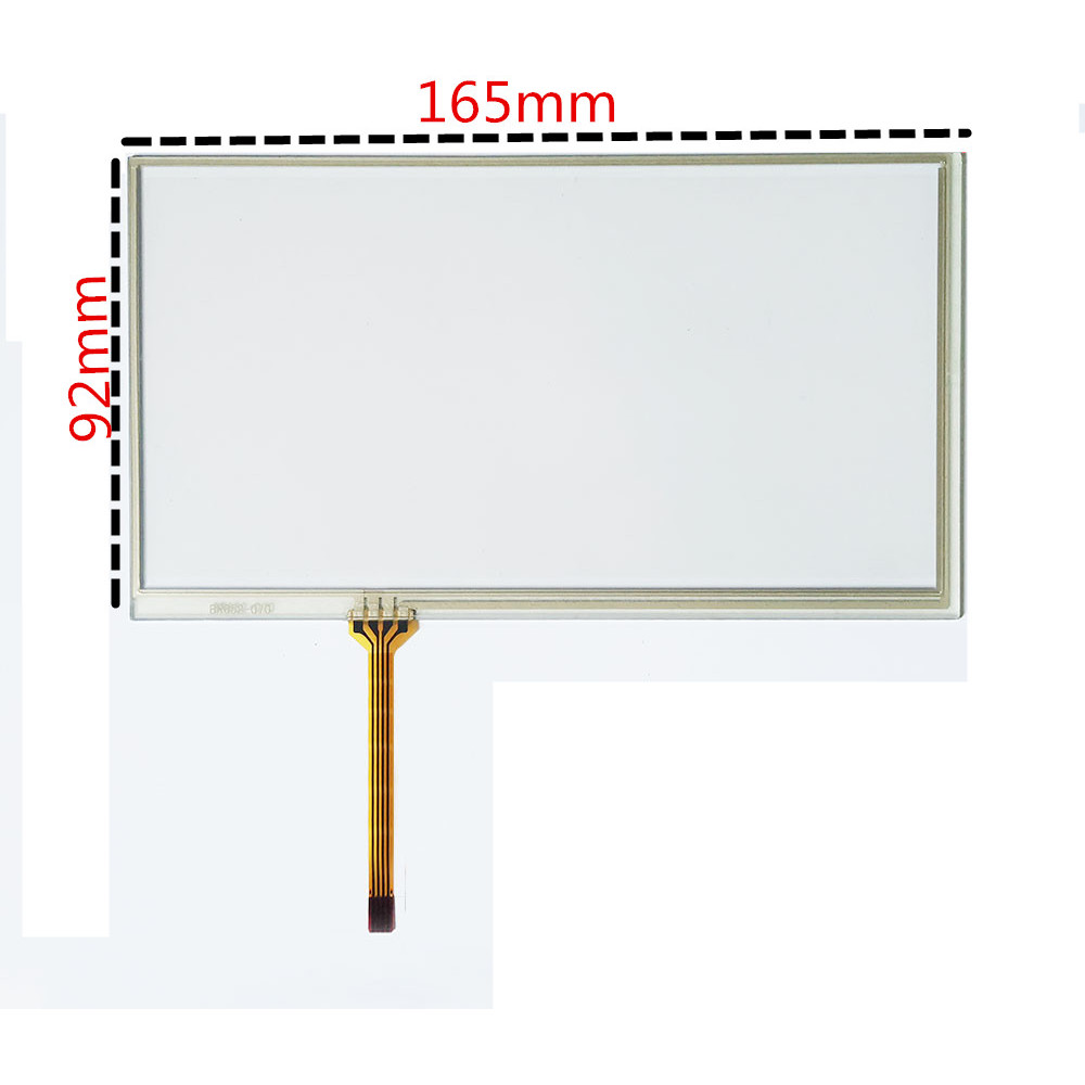 New 7.0" in  4 lines Sensor Tou Screen gitizer Fit For  JVC-KW-AVX810 JVC kw810 avx 165*92 mm