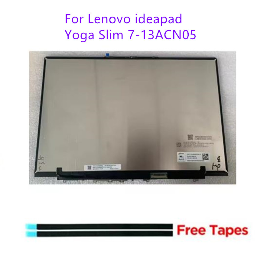 Grade A+ 13.3" For Lenovo ideapad Yoga Slim 7-13A05 Screen Laptop LCD splay Type 82CY QHD IPS 5D10S3