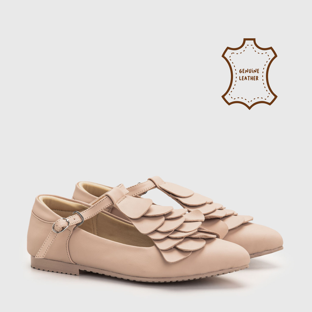 Adorable Projects - Bellatrice Flat Shoes Nude