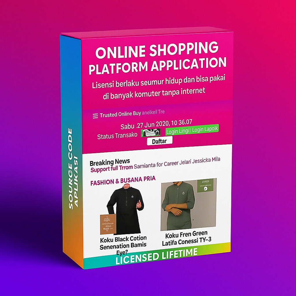 Aplikasi Marketplace Berbasis Web Codeigniter