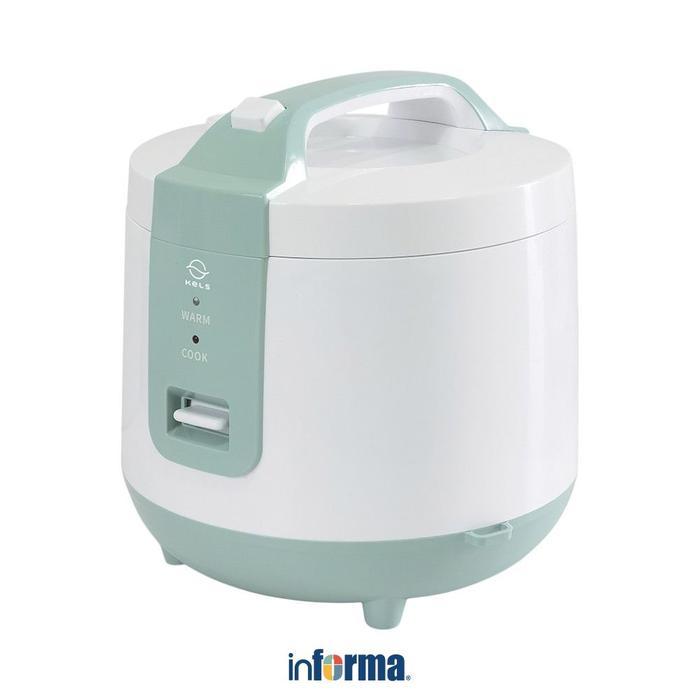 Kels 1.8 Ltr Rice Cooker - Hijau
