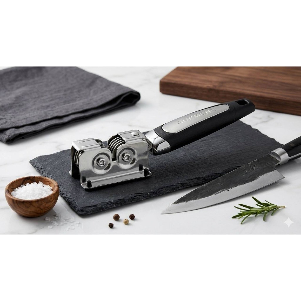 Alat Pengasah Pisau Stainless Premium Asahan Pisau Parang Serbaguna Gunting