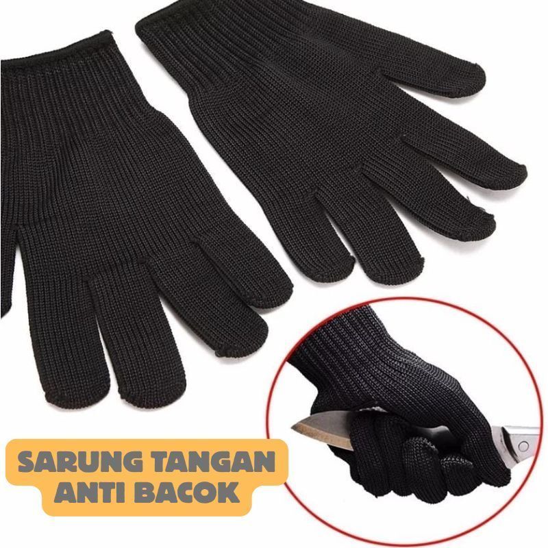 Sarung Tangan Anti Bacok Sarung Tangan Safety Protective Anti Tajam Pisau Sarunga Tangan Kebal