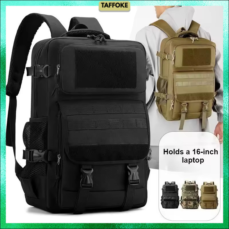 Tas Ransel Kanvas Traveling Hiking Backpack Oxford Waterproof - MJ700