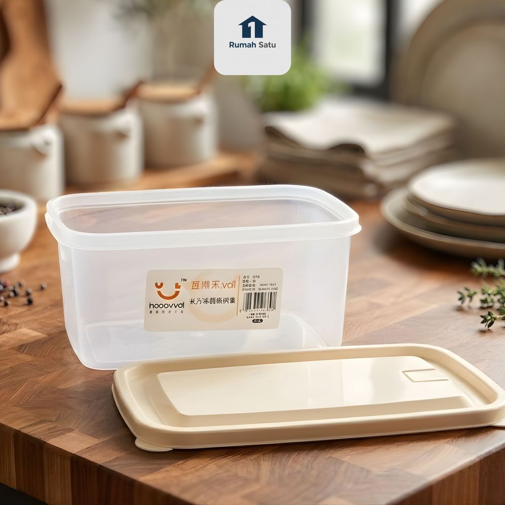 RUMAHSATU - (8373) BOX CONTAINER FOOD TEMPAT PENYIMPANAN MAKANAN BEKU THINWALL TEBAL