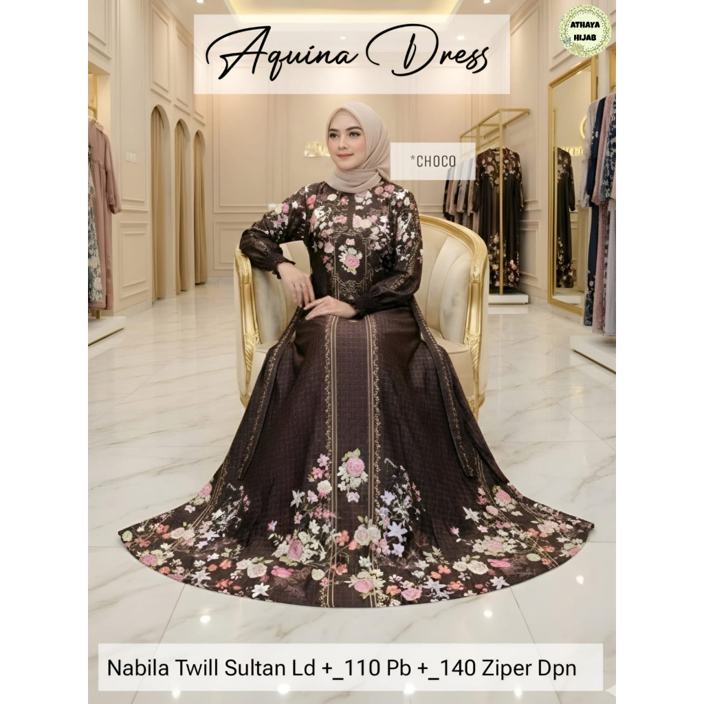 0203     AQUINA DRESS by AtHAYA