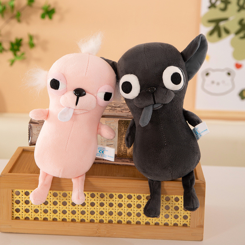 25cm Chihuahua Plush Toy Animals Dog Stuffed Chihuahua Doll For Fans Gift