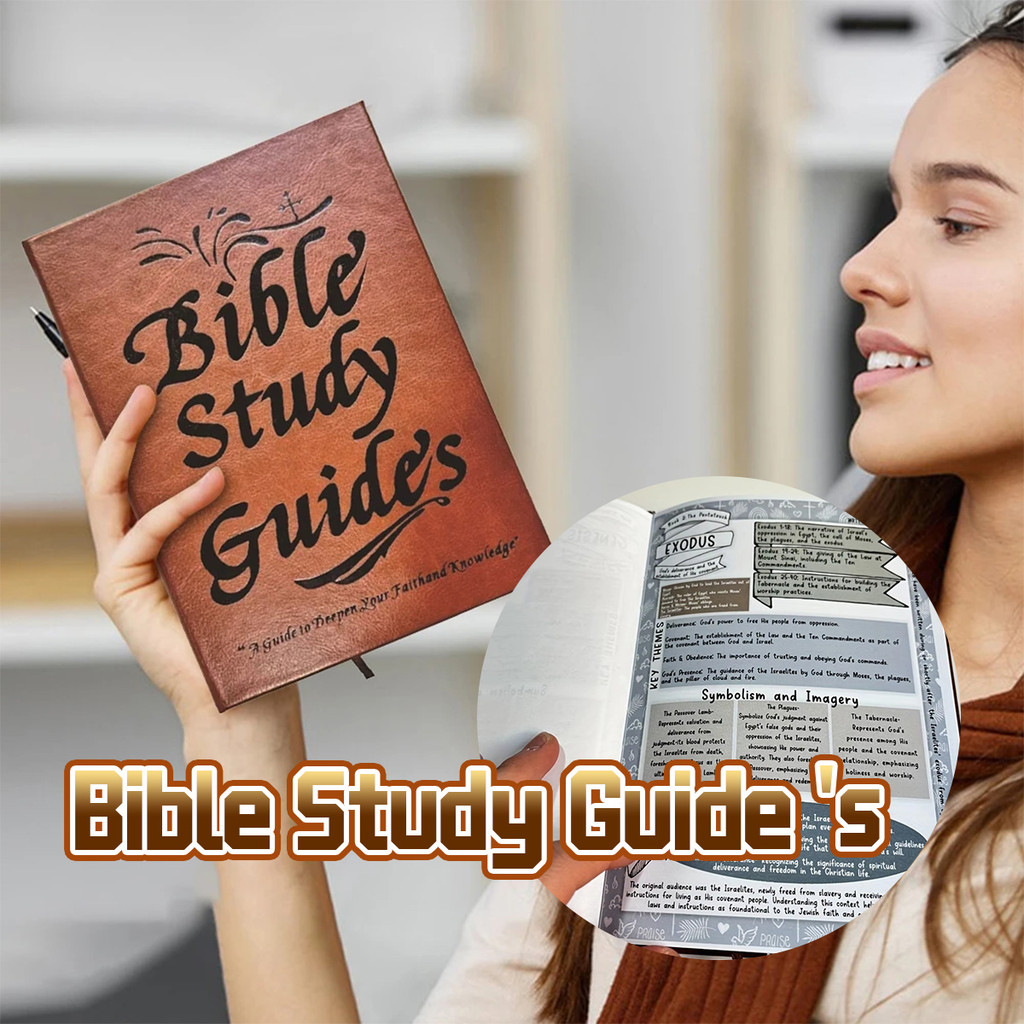Bible Journal Soft Leather-Look Bible Study Christian Spiritual Journal Notebook