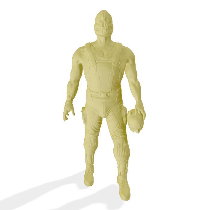 Diorama Diecast Bane Batman Skala 64 Figure Miniatur